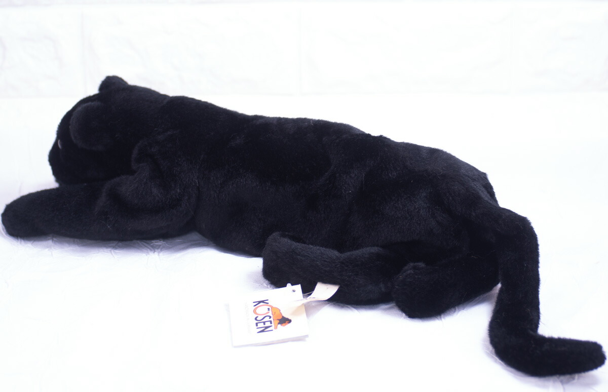 楽天市場】くたくたパンサー(黒ヒョウ) KOSEN（ケーセン社） 40cm