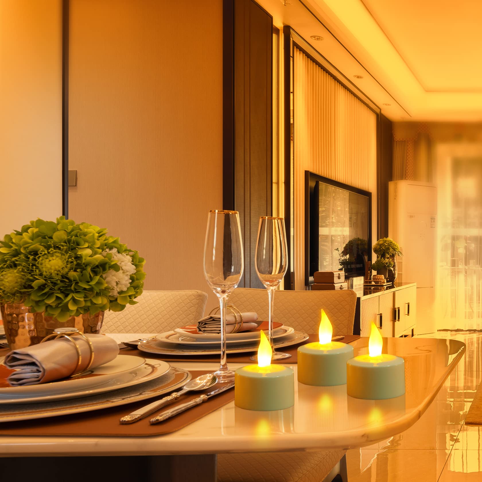 楽天市場】無炎充電式LEDキャンドル 充電式キャンドルライト 12個