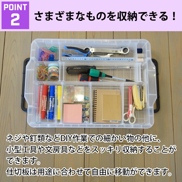 楽天市場】パーツケース 収納ボックス コンテナ NWボックス L1 小物