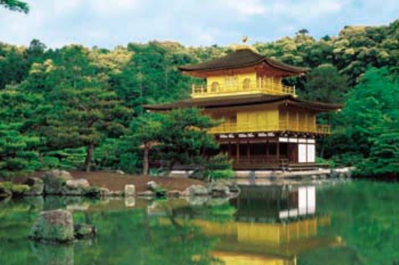 楽天市場】1000ピースジグソーパズル 金閣寺-京都 《廃番商品