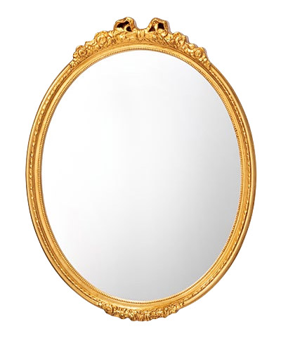 楽天市場】＼今日までP2倍+送料無料!!／ 楕円形 ミラー 440x575mm 楕円