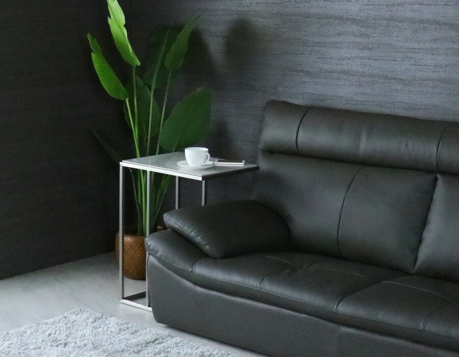 楽天市場】25日限定15％offクーポン サイドテーブル 大理石柄 高級