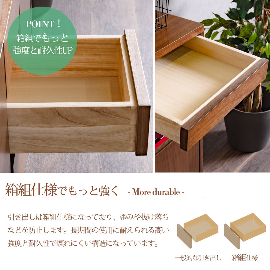 楽天市場】25日限定15％offクーポン オープンキャビネット 完成品 天然