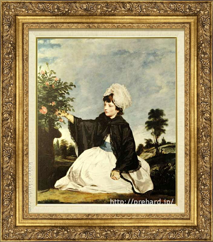 楽天市場】レイノルズ 絵画 レディ・キャロライン・ハワード F8号 送料