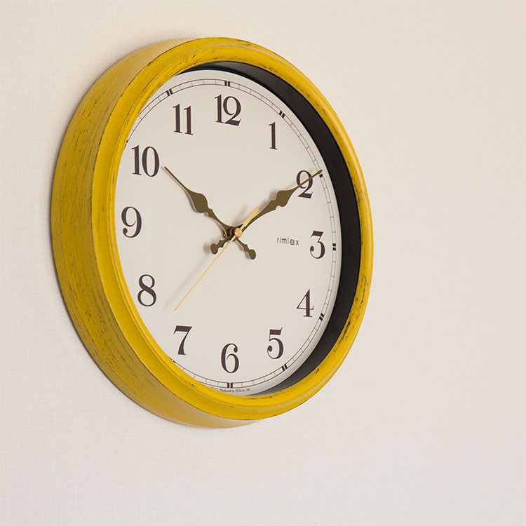 楽天市場】電波時計 エアリアルレトロ[Aerial Retro] W-571【掛け時計