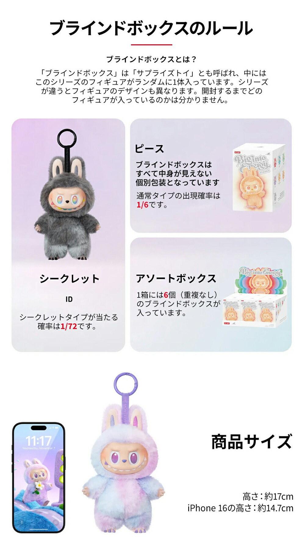 楽天市場】【安心の100%正規品・即納】POP MART ラブブ ぬいぐるみ