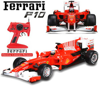 楽天市場】R/C F1 Ferrari F10ラジコン フェラーリエフワン 正規