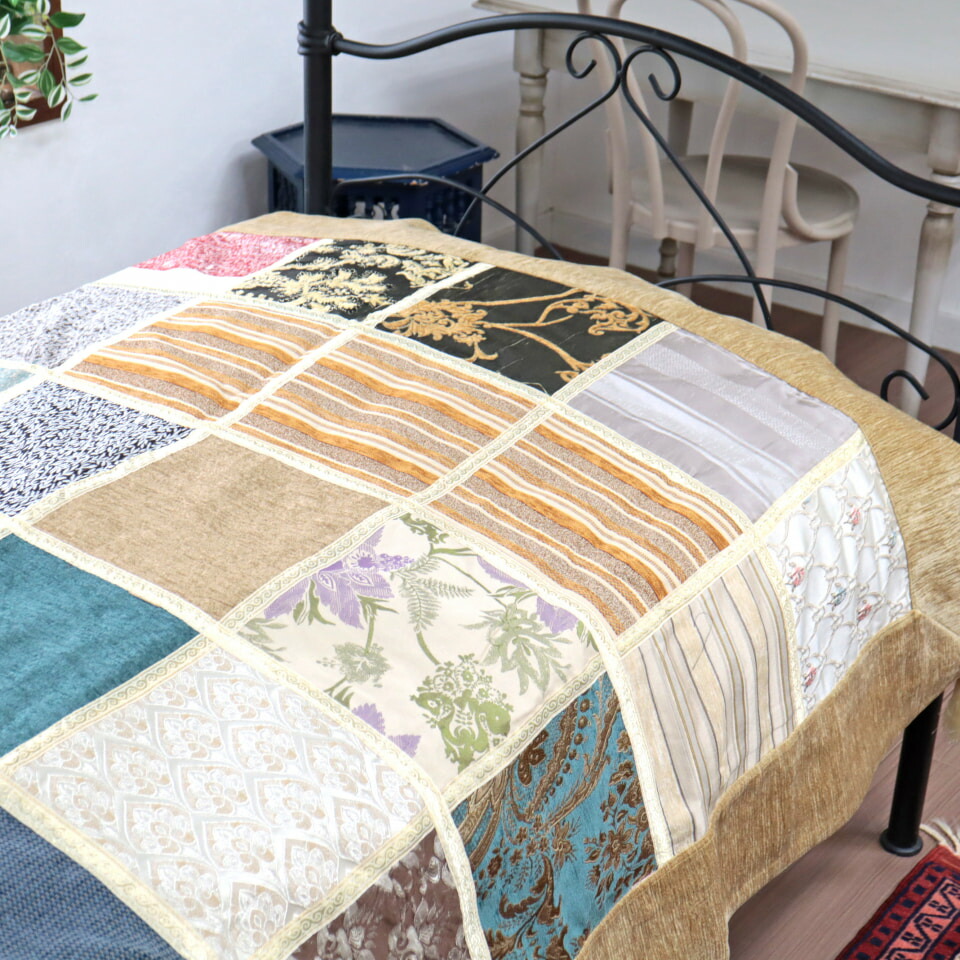 楽天市場】【15%OFFクーポン対象】ベッドカバー ベッドスプレッド