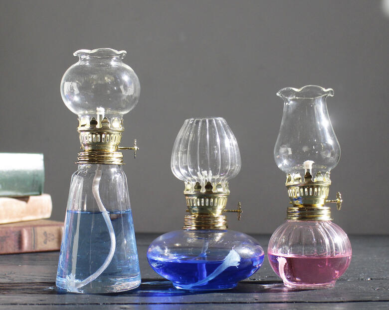 楽天市場】パラフィンオイルランプ・オイルキャンドル ガラスクリア/豆