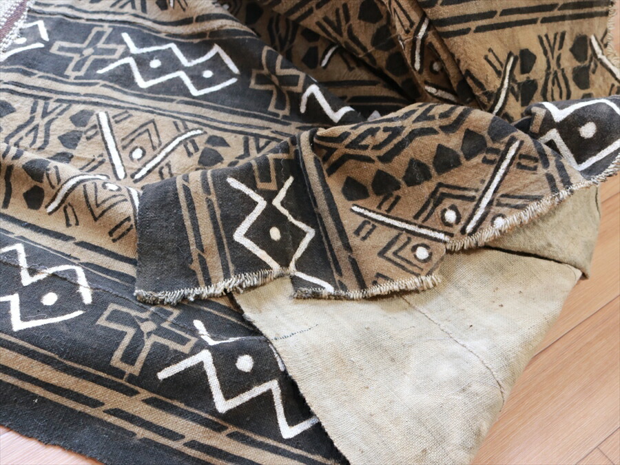 楽天市場】アフリカ 泥染め布・マリ/ボゴラン Mud Cloth Mali, Bogolan