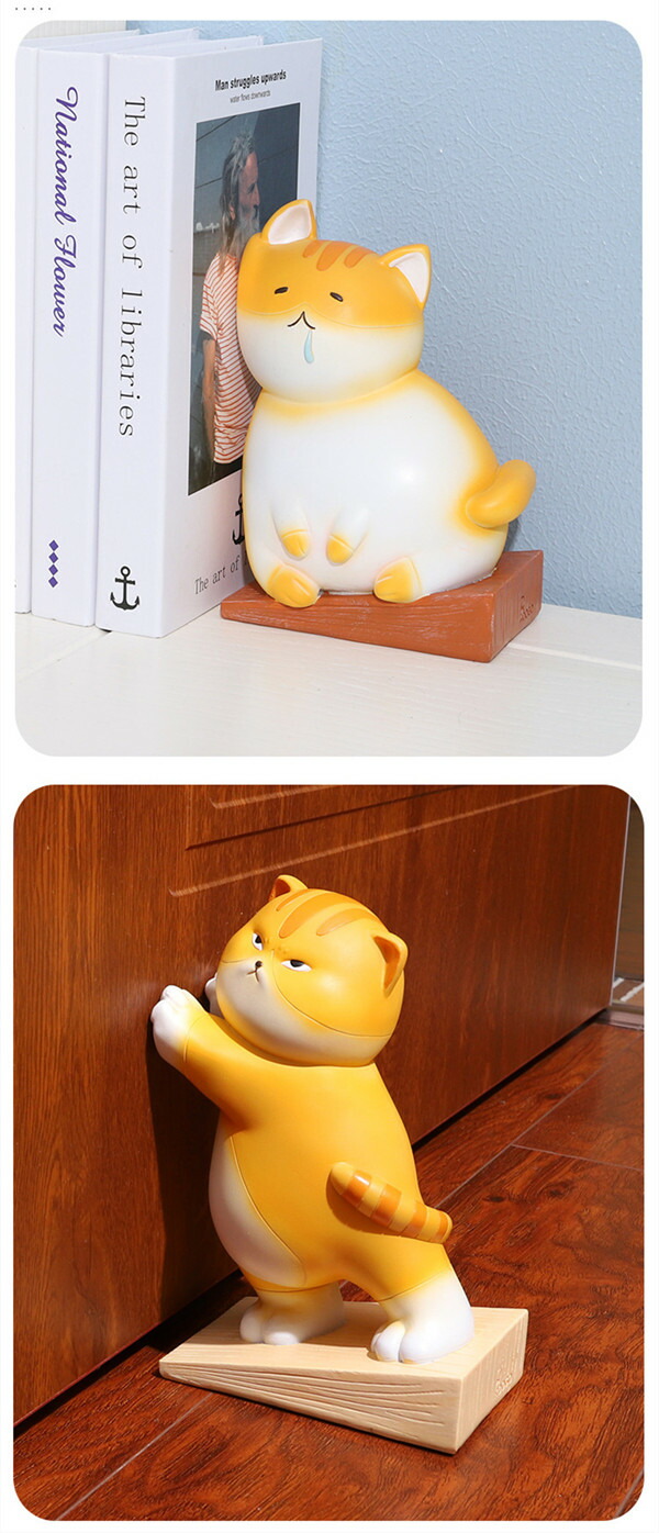 楽天市場】ドアストッパー 可愛い アニマル 猫 玄関 おしゃれ