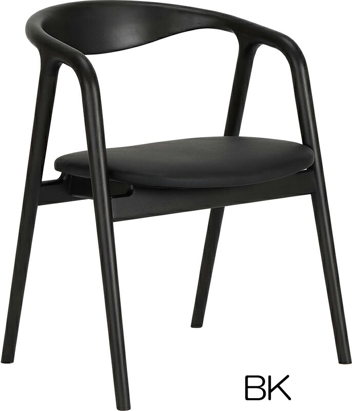 楽天市場】ダイニングチェア フレット アームチェア 肘付き ラウンジ