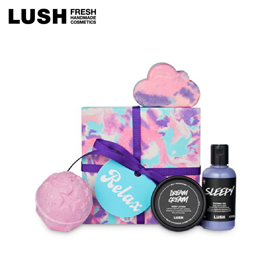 楽天市場】LUSH リラックス ギフト セット プレゼント バスボム