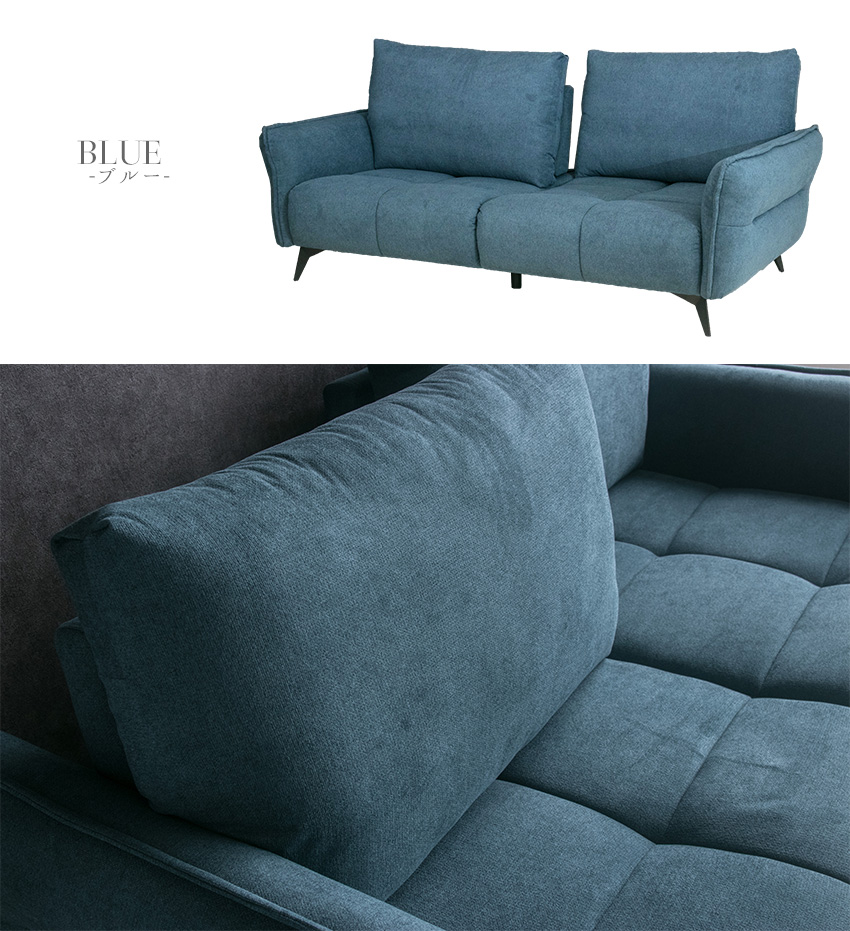 楽天市場】【送料無料】 ソファー ファブリック 3人掛け 2人掛け 布