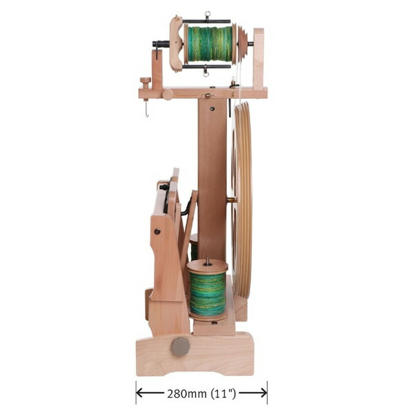 楽天市場】アシュフォード キウイ3紡毛機-ラッカー塗装【紡ぎ車 紡ぎ