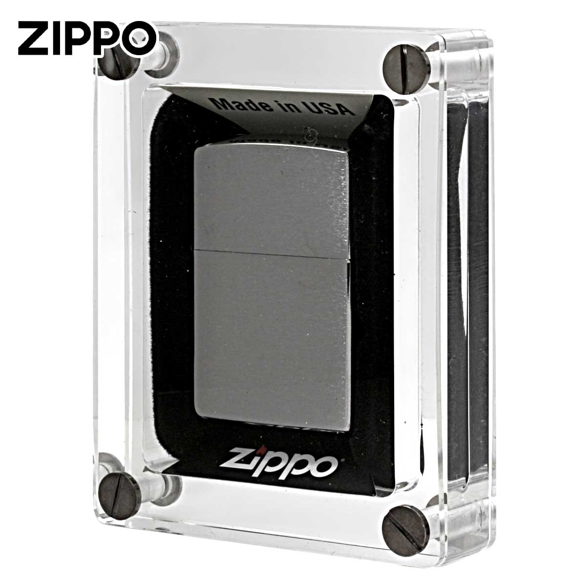 楽天市場】Zippo ジッポライター ディスプレイケース アクリルブロック