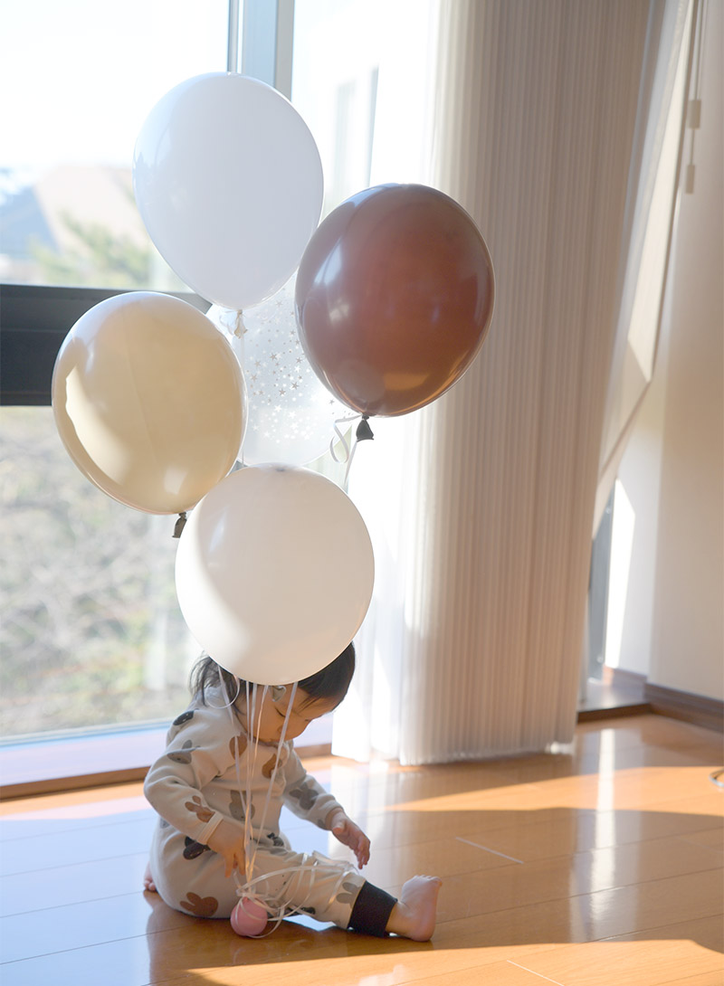 楽天市場】【風船】パーティーバルーン 5枚パック アーモンド 誕生日や