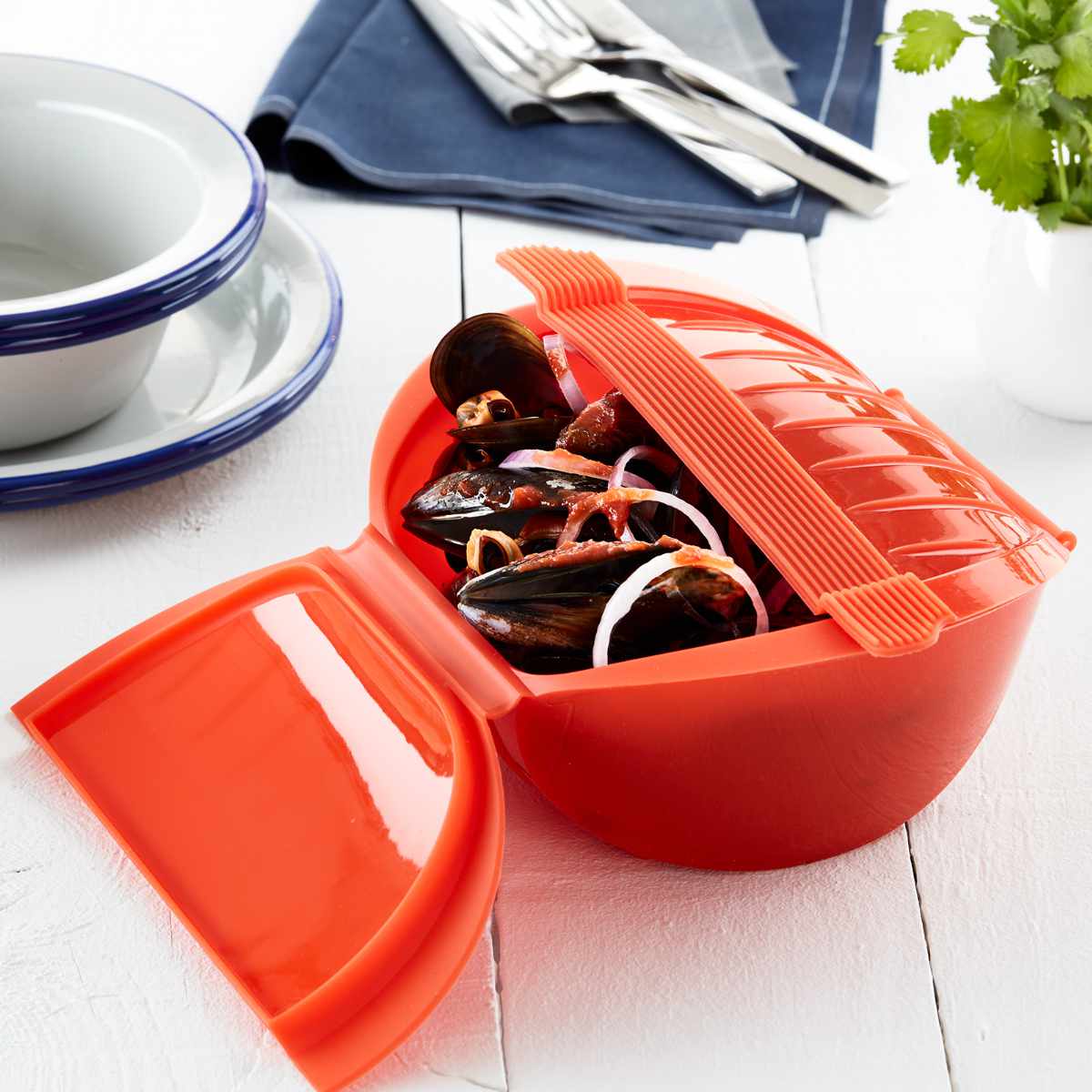 楽天市場】Lekue ルクエ 電子レンジ調理器 ディープスチームケース