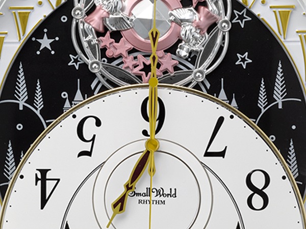 楽天市場】からくり時計 スモールワールドノエルS 電波時計 30曲収録