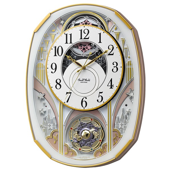 楽天市場】からくり時計 スモールワールドノエルS 電波時計 30曲収録