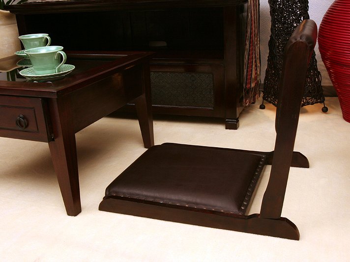 楽天市場】折り畳み 座椅子 革 レザー 和モダン 和室 和風 折りたたみ