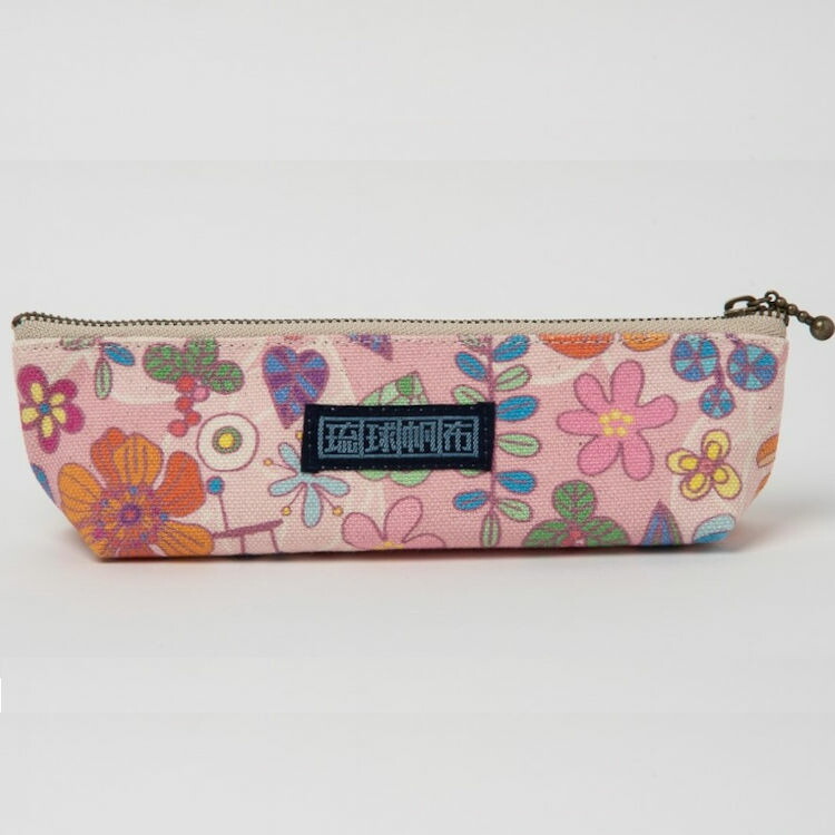 楽天市場】琉球帆布 ペンケース 沖縄の伝統 シンプルデザイン 丈夫な