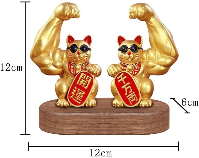 楽天市場】招き猫 置物 開運 招福 運気アップ 金運祈願 商売繁盛 ミニ