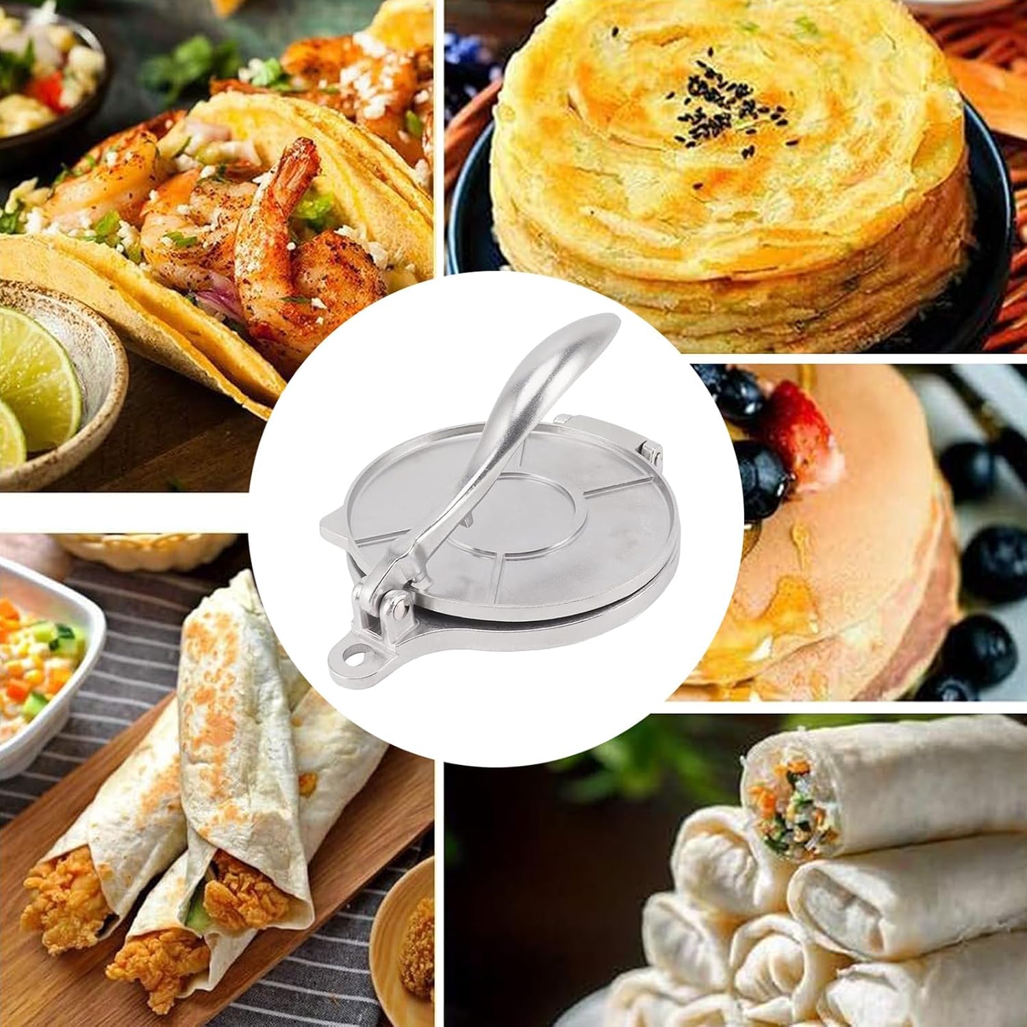 楽天市場】トルティーヤプレス タコス プレス機 トルティーヤメーカー