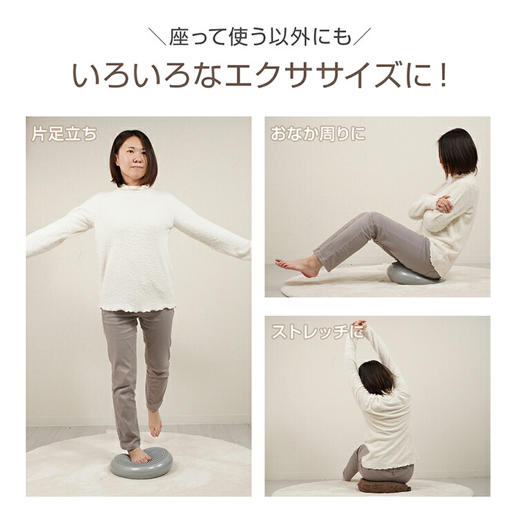 楽天市場】【20(金)10時〜15%オフCP】バランスクッション 座布団
