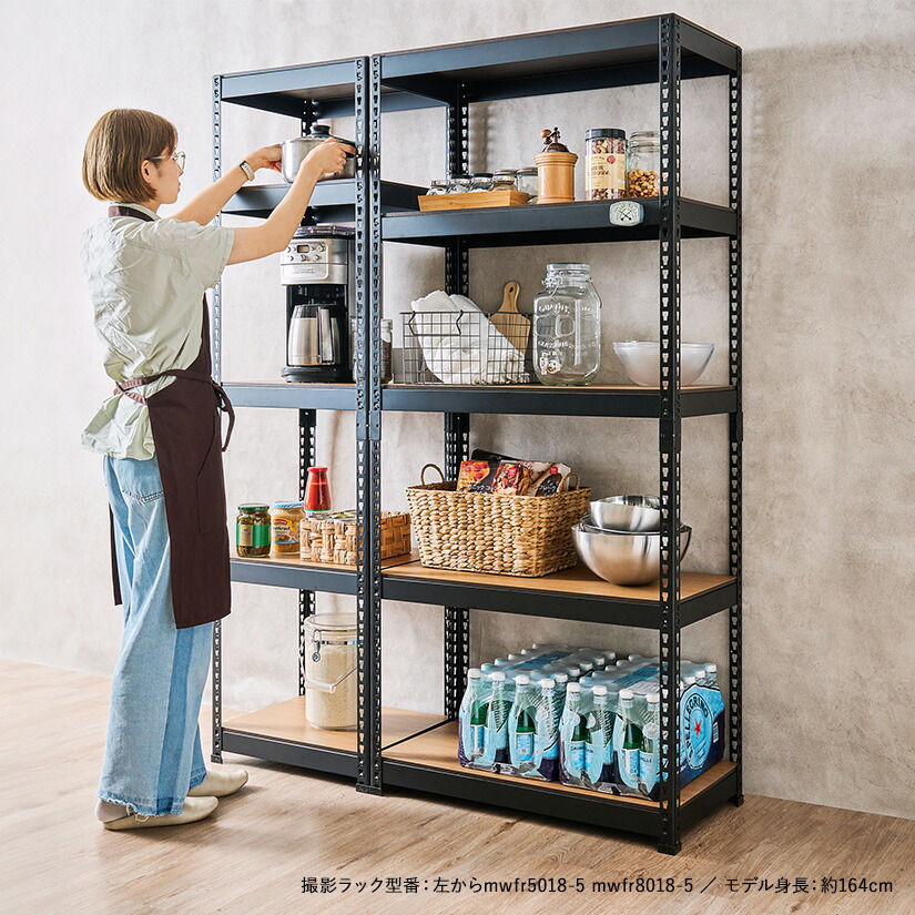 楽天市場】☆ポイント3倍☆ ラック スチールラック 幅80cm 5段