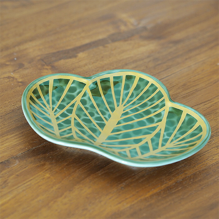 楽天市場】幸楽窯 錦 茶緑金 松葉形 銘々皿 / 有田焼 和食器 新年