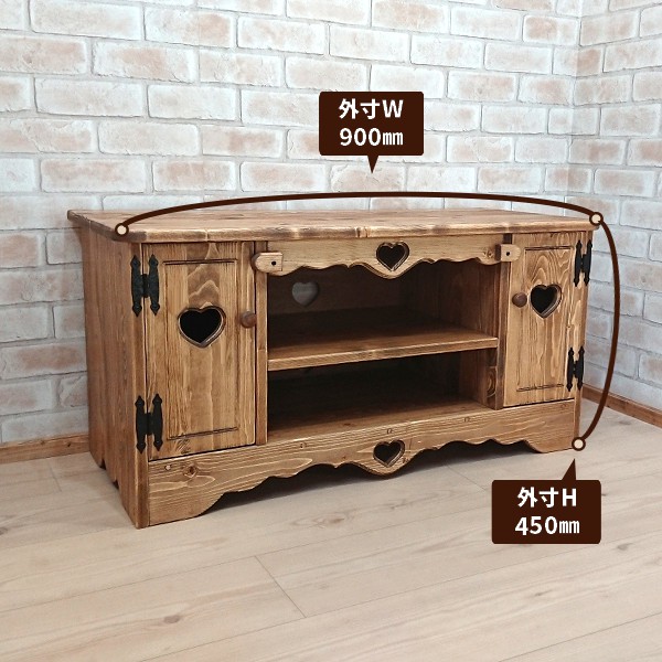 楽天市場】テレビボード 幅90 完成品 サイズオーダー可 [RTE-1]【送料