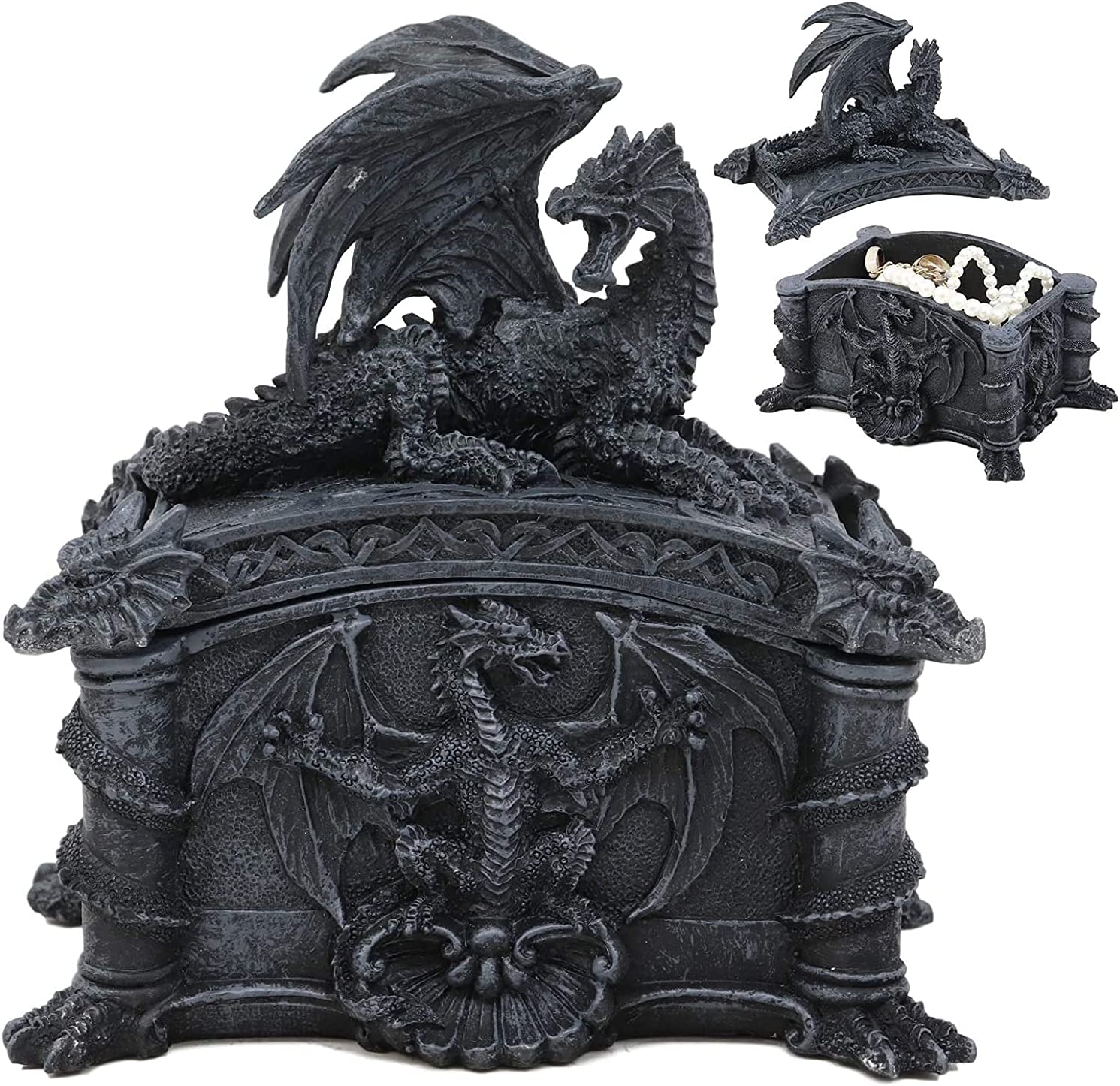 楽天市場】ケルトノットワークデザインの墓の上で咆哮するファイアー