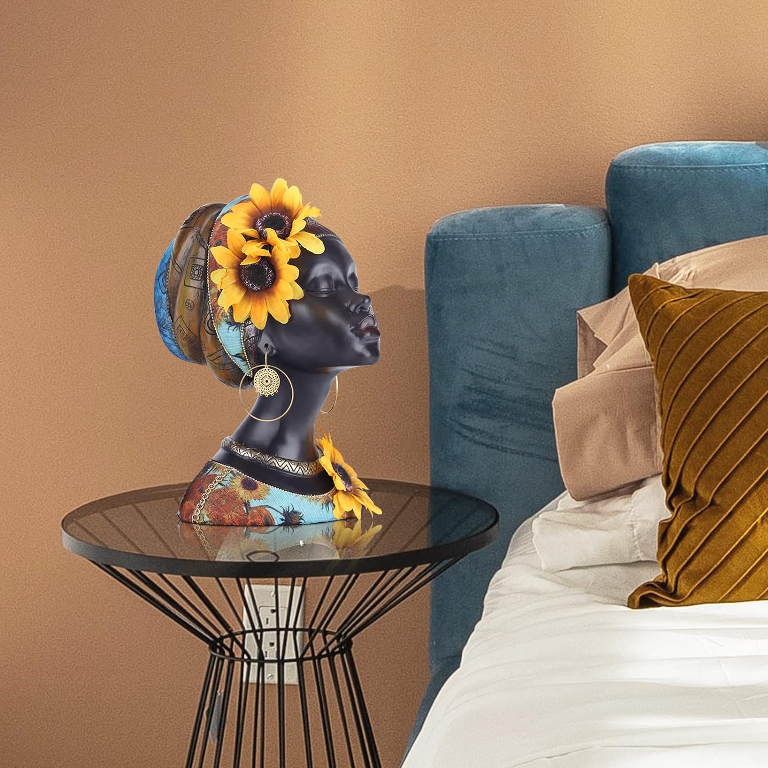 楽天市場】アフリカアート彫刻 モダンなアフリカの女性像 彫像 ホーム