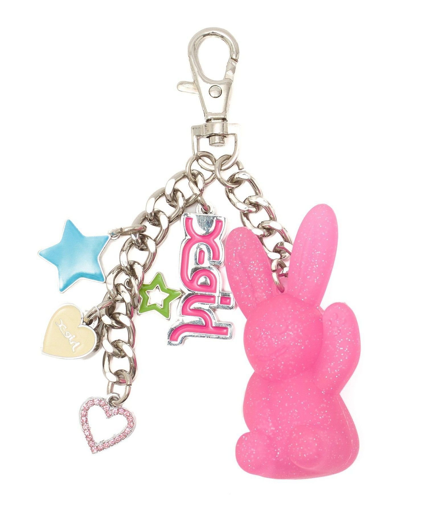X-girl｜GUMMY BUNNY COLORFUL KEY CHARM | Rakuten Fashion(楽天