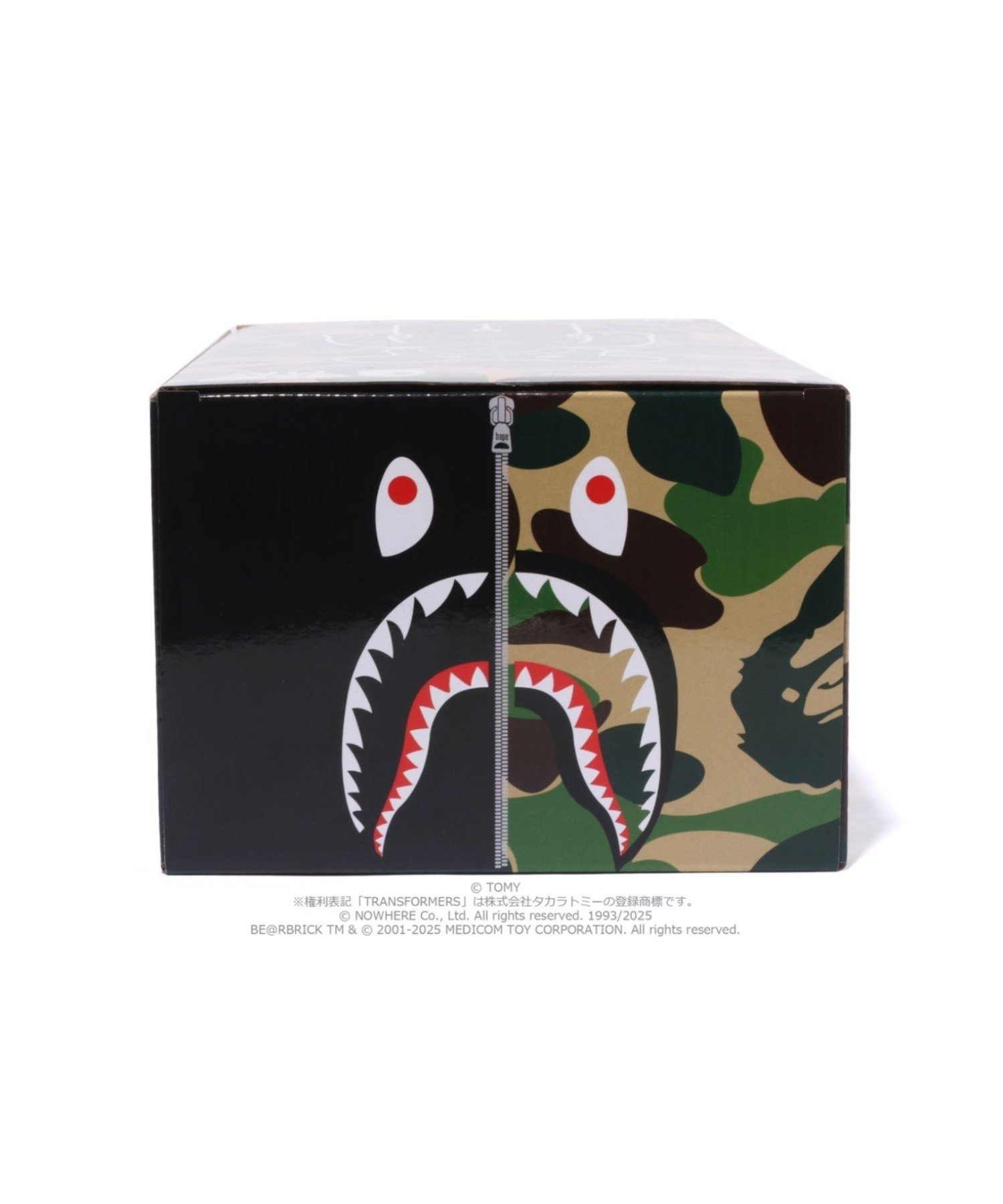 A BATHING APE｜BAPE X TRANSFORMERS X BE@RBRICK - ABC CAMO SHARK