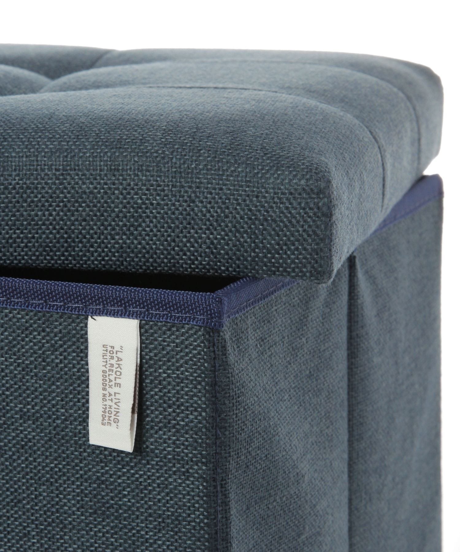 LAKOLE｜【収納力抜群・椅子にもなる】ストレージスツール[カラー