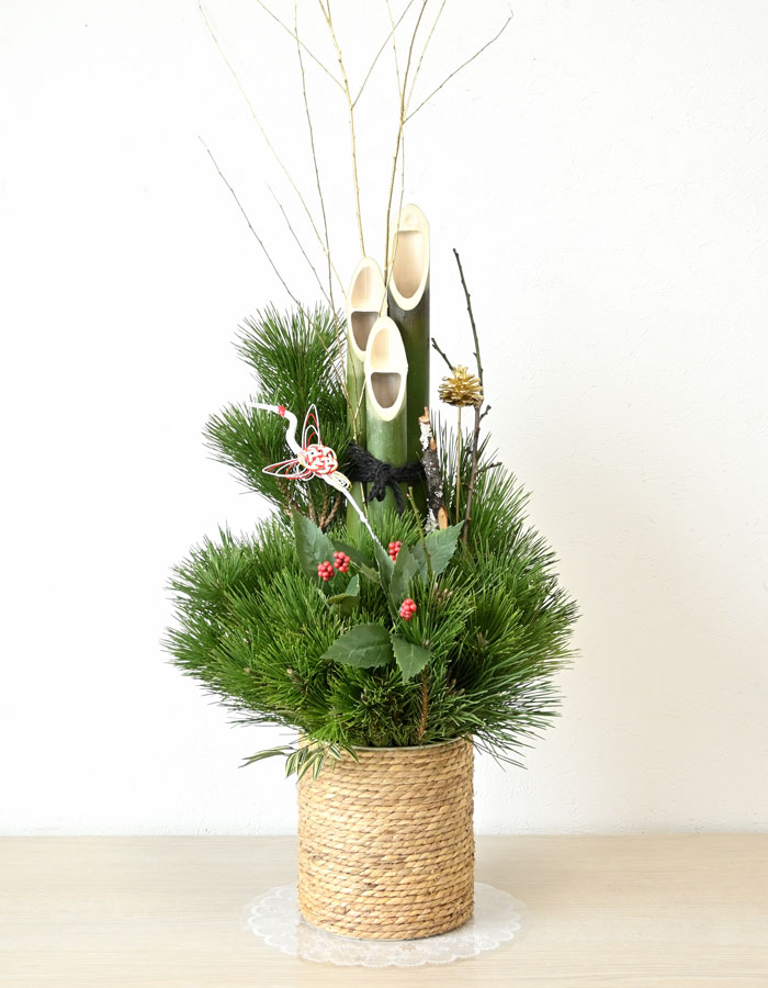 楽天市場】プレミアム門松 「極（きわみ）」【屋外・室内用】 高さ約