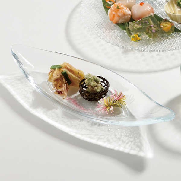 楽天市場】ガラス 食器 32cm ボウル カフェボウルお皿 小分け ガラス