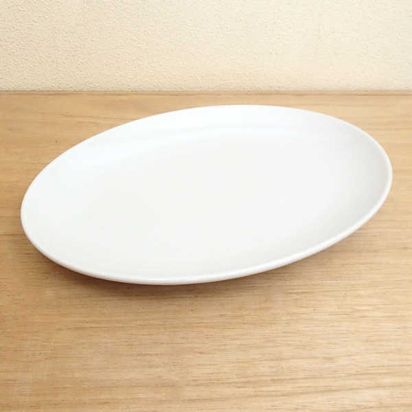 楽天市場】お皿 プレート 30cm楕円皿 白白い楕円皿 中華 中華皿