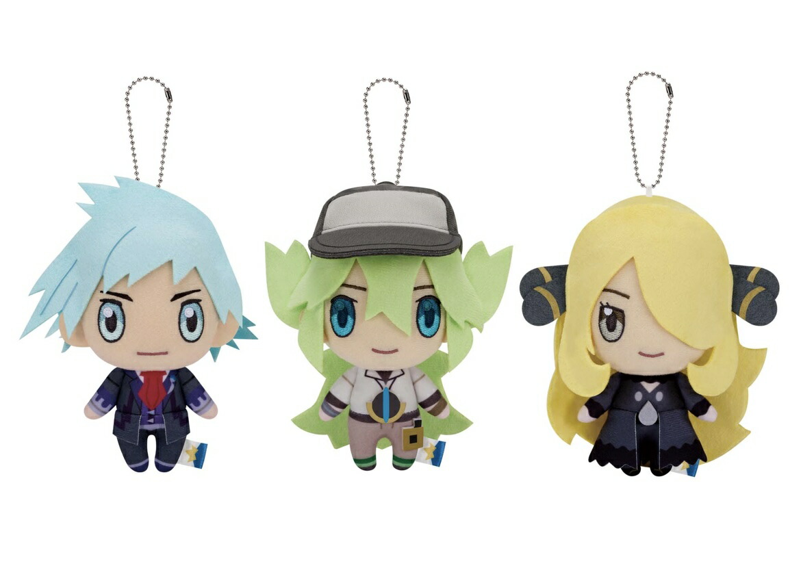 楽天市場】ポケモンマスターズ EX ぬいぐるみ～ダイゴ・N・シロナ