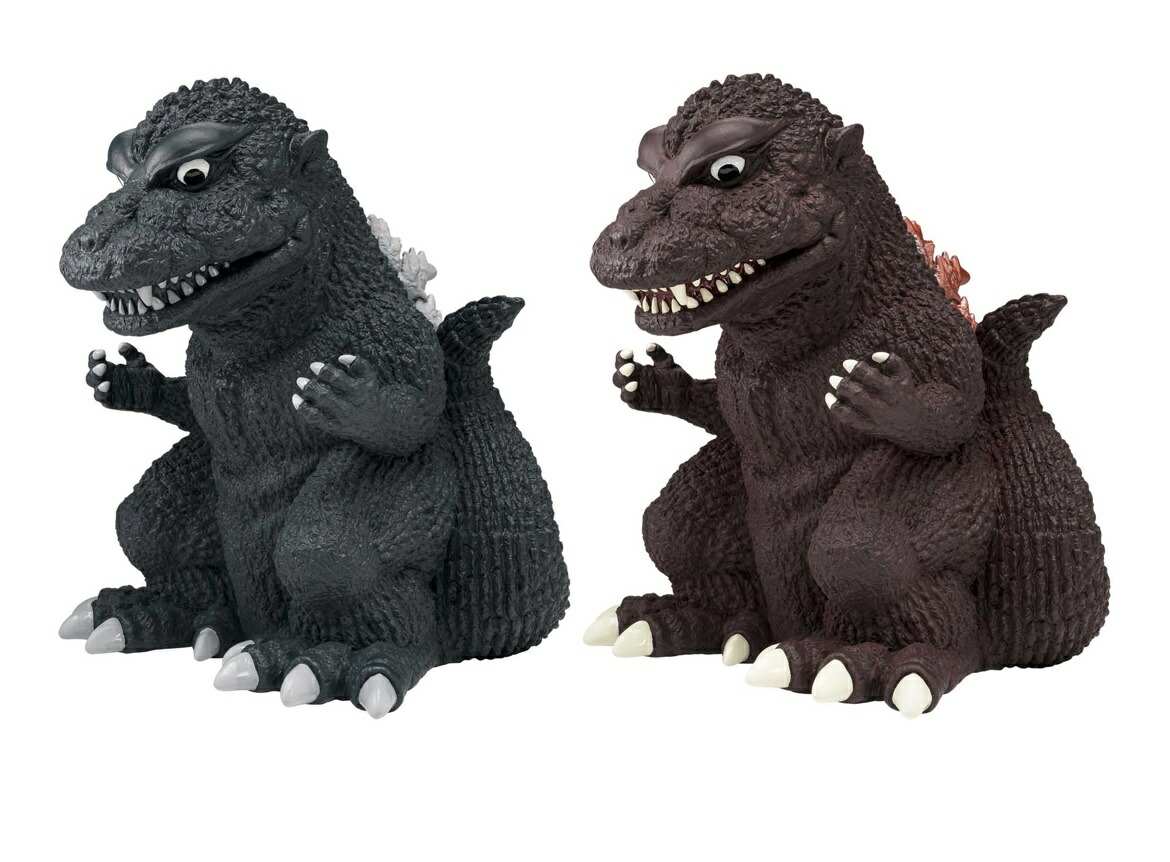 マルサン 友の会限定 クリスタル 怪獣シリーズ ゴジラ 赤目 1954 希少