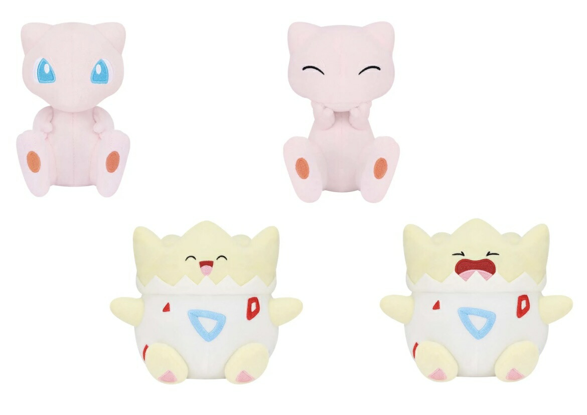 楽天市場】ポケットモンスター いろんなおかおぬいぐるみ～ミュウ