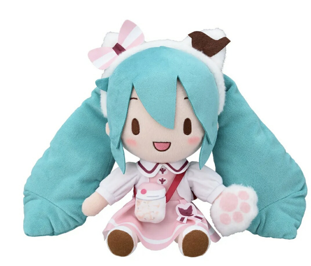 楽天市場】【初音ミク】初音ミクシリーズ ふわぷちM ぬいぐるみ 初音