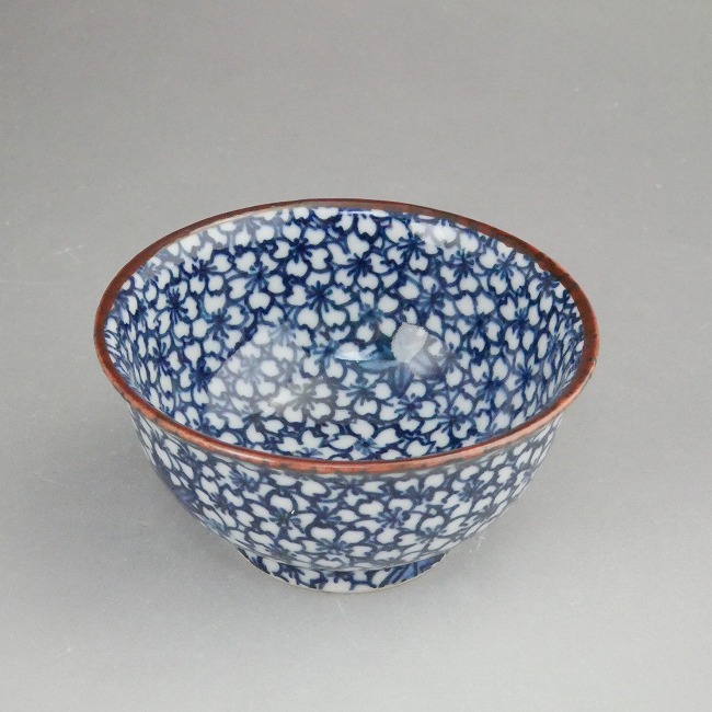 楽天市場】京焼 清水焼 染付雲錦詰平盃 孝峰 : 京焼清水焼専門店 松韻堂