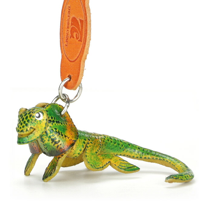 楽天市場】テプシリクラフト THEPSIRI CRAFT カメレオン レザーキー