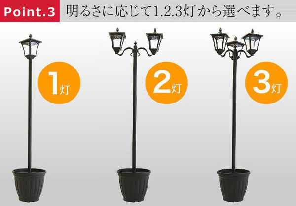 楽天市場】半額＆200円OFF≪24(火)20時～≫ ソーラーライト 街灯