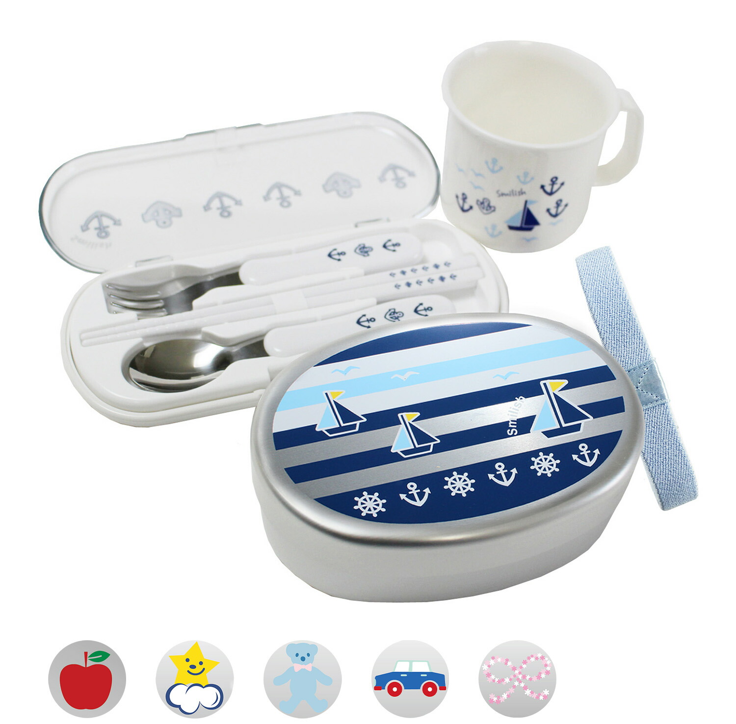 楽天市場】日本製商品 ランチ3点セット（アルミお弁当箱、カトラリー