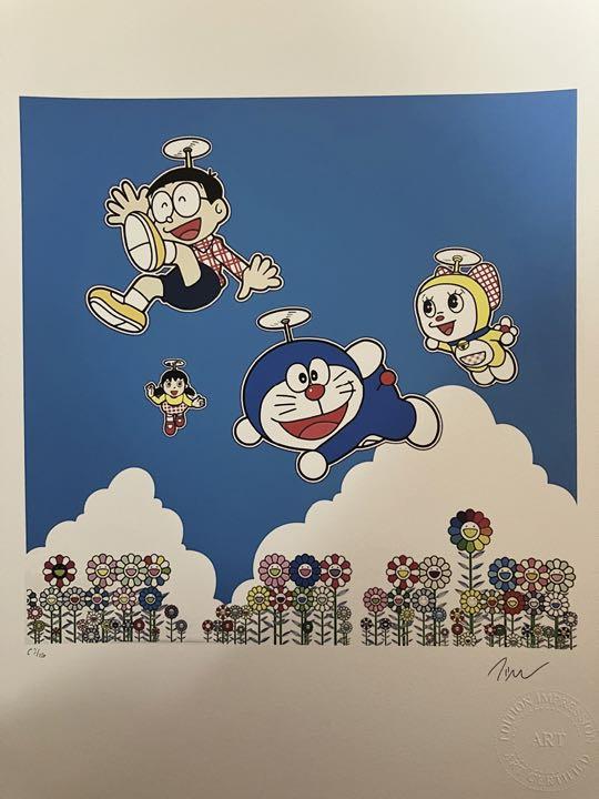 楽天市場】村上隆 リトグラフ ドラえもん2 : SPINOUTshop楽天市場店