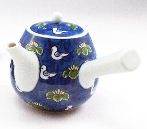 楽天市場】【有田焼】【源右衛門窯】 染錦水鳥図急須 （茶器揃のバラ売